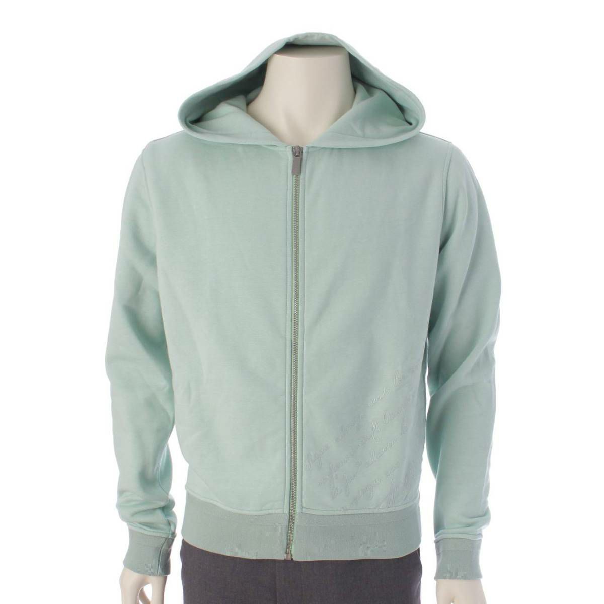 新品同様 定価29.3万円 ベルルッティ カリグラフィースクリットデニムパーカー Berluti】ベルルッティ『カリグラフィ デニム ジップアップパーカー