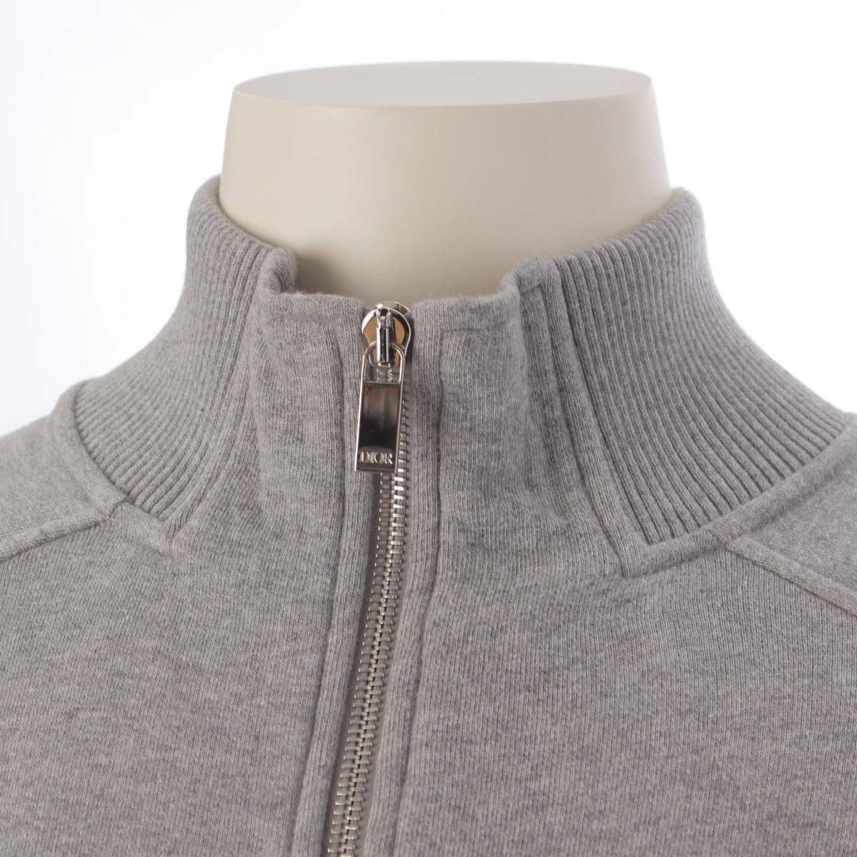 Dior ロゴ ジップアップジャケット グレー系セット DIOR | ロングジップウォレット ディオール グラビティ レザー