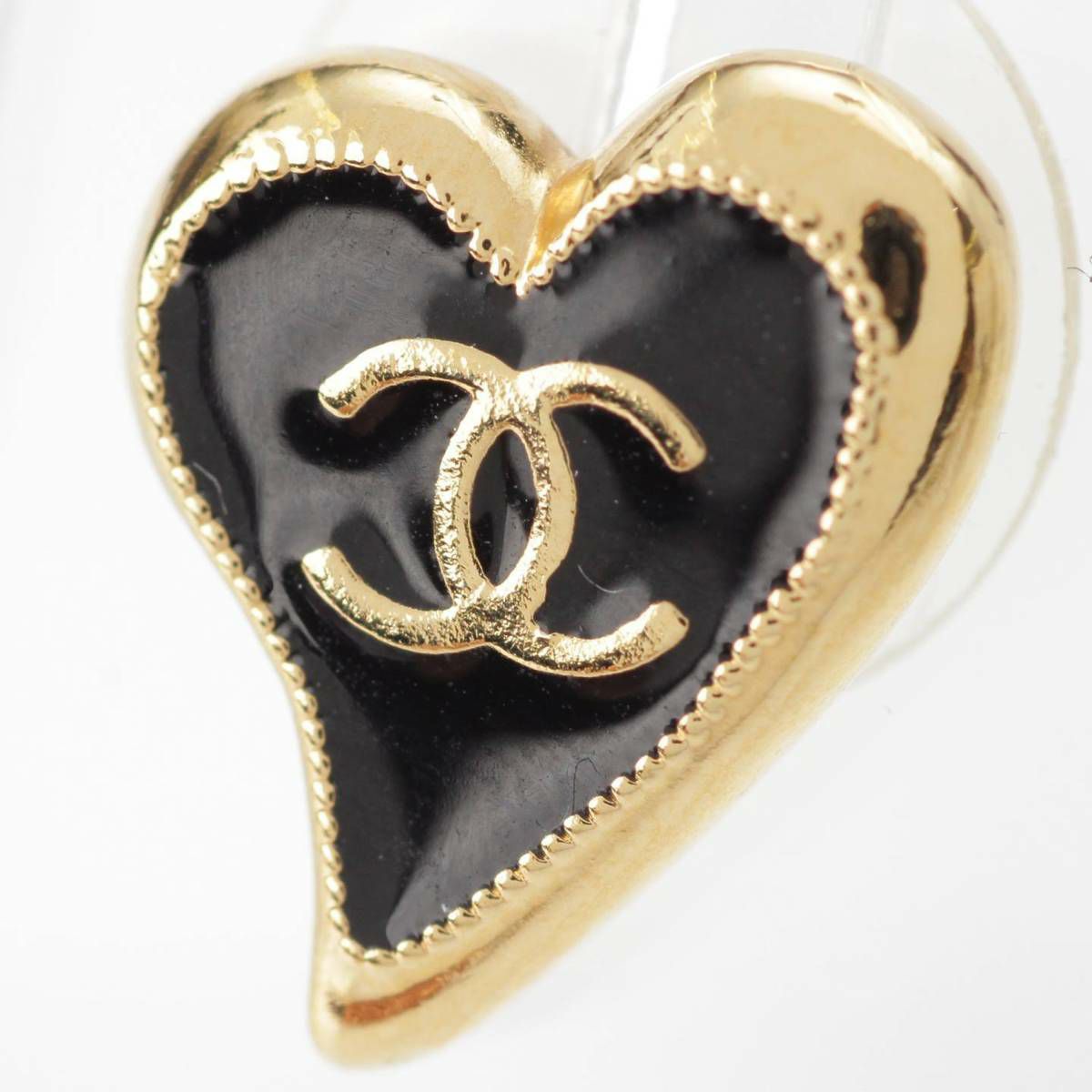 シャネル　ハート　イヤリング　 A22P ココマーク シャネル Chanel A22P ココマーク ハート ピアス イヤリング