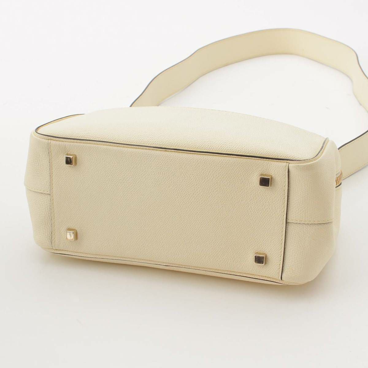 ヴァレクストラ Valextra セリエエッセ ミニ レザー 2way ショルダー  