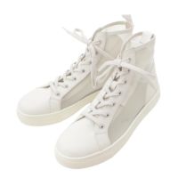 ジャンヴィトロッシ Gianvito Rossi スケルトン ハイカット スニーカー