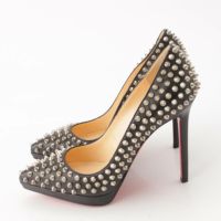 クリスチャンルブタン パンプス　黒 ポインテッドトゥ スタッズ 37 1/2 楽天市場】クリスチャンルブタン CHRISTIAN LOUBOUTIN パンプス