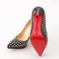 クリスチャンルブタン パンプス　黒 ポインテッドトゥ スタッズ 37 1/2 楽天市場】クリスチャンルブタン CHRISTIAN LOUBOUTIN パンプス