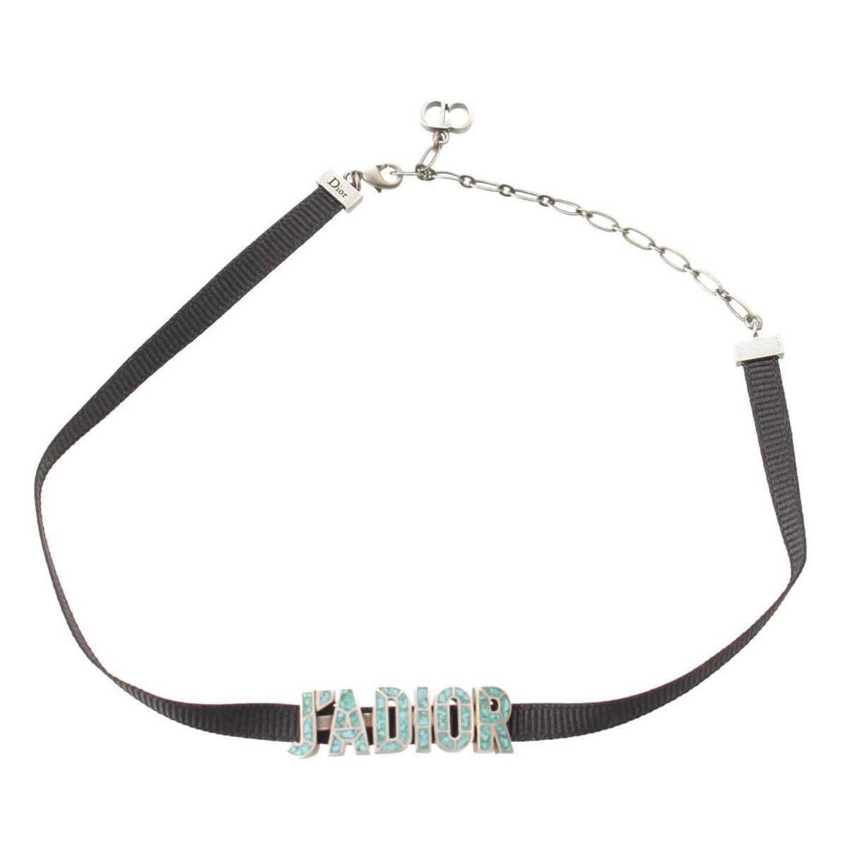 ディオール DIOR J'ADIOR ラインストーン チョーカー ネックレス