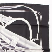 エルメス カレ70 シルク スカーフ PLEASE CHECK-IN プリーズチェック