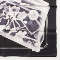 エルメス カレ70 シルク スカーフ PLEASE CHECK-IN プリーズチェック