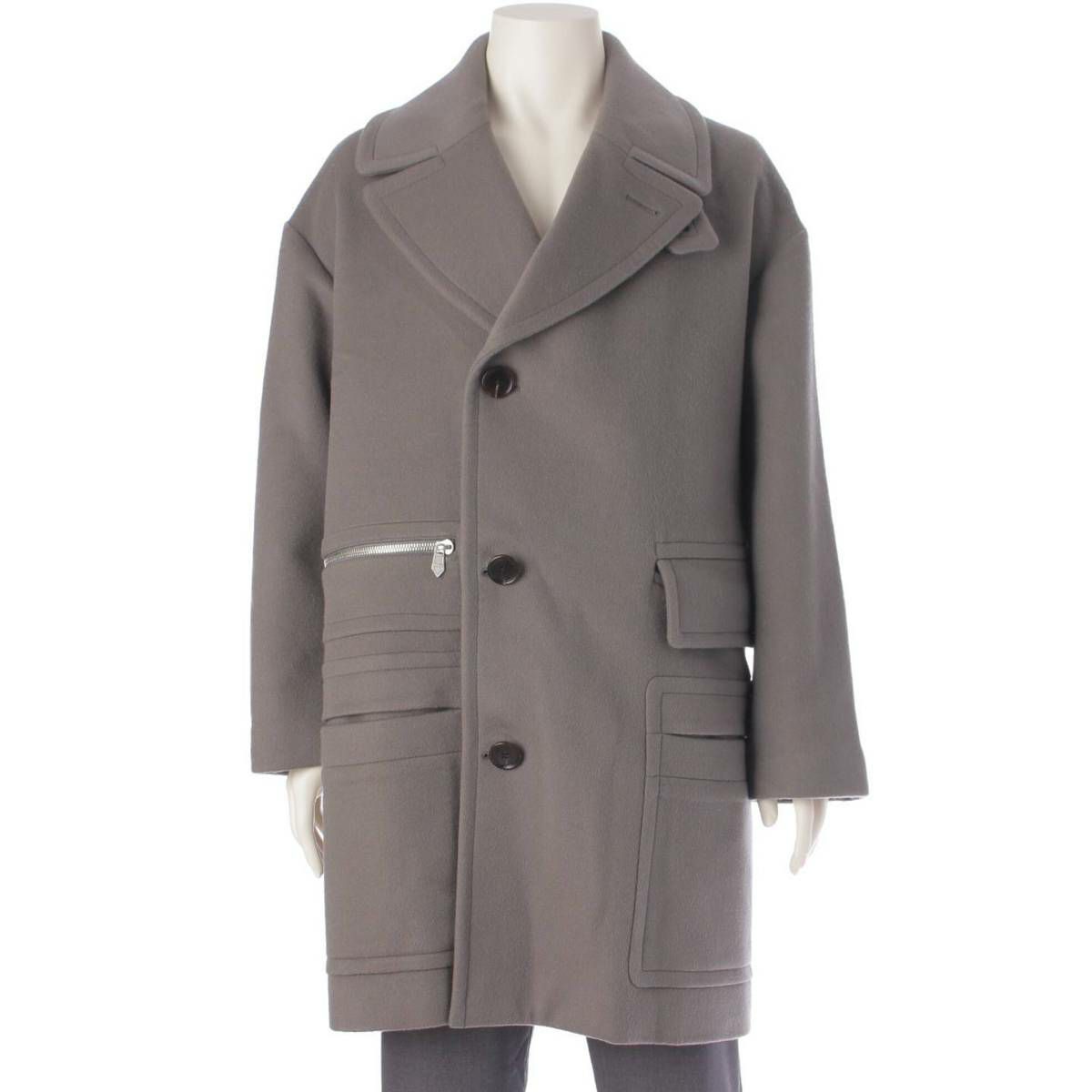 UNDERCOVER チェック柄 ダブルブレストコート UNDERCOVER チェック柄 ダブルブレストコート