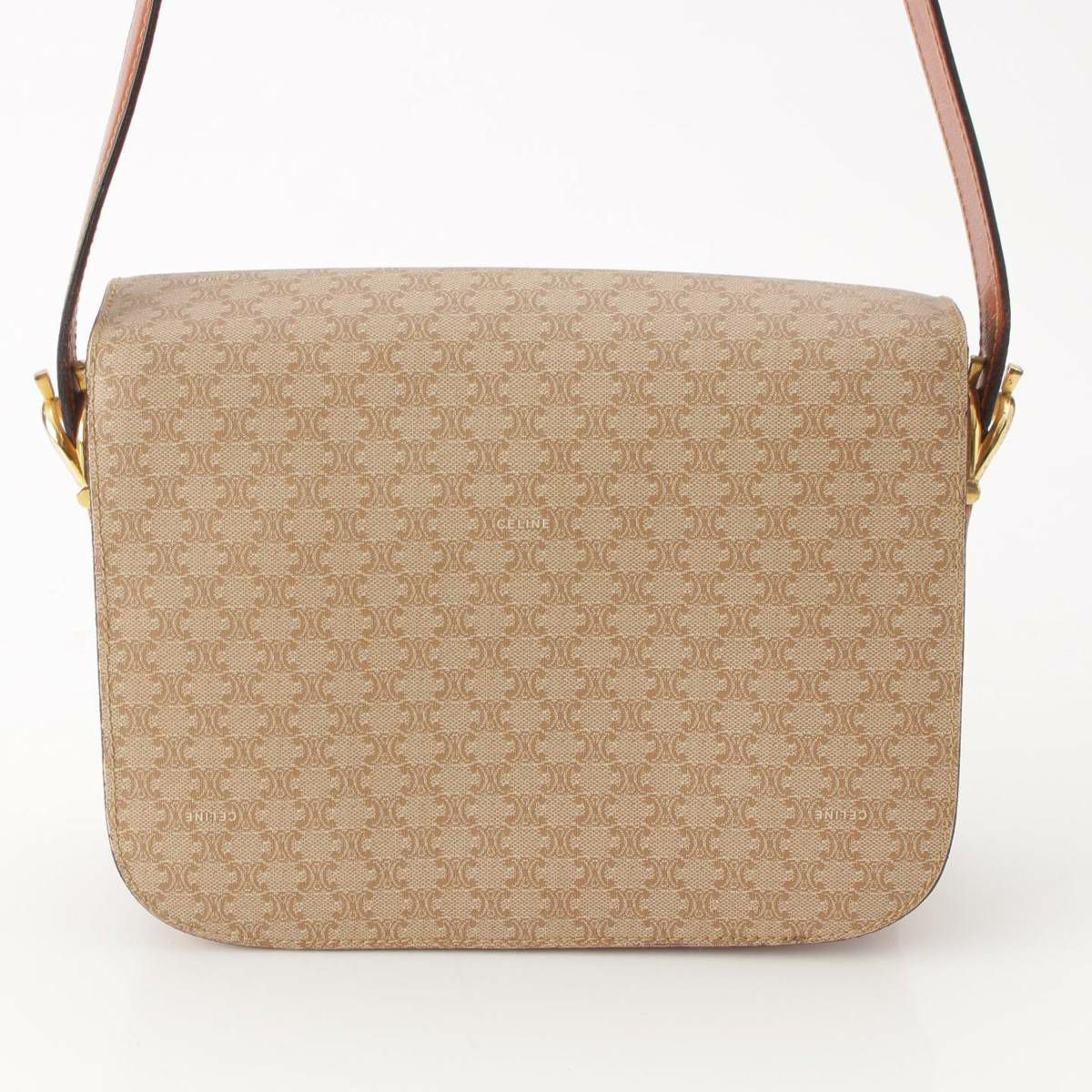 セリーヌ　馬車金具　ショルダー　ベージュ 楽天市場】CELINE セリーヌ 馬車金具 ロゴ ヴィンテージ カバン