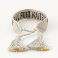 【未使用級】クリスチャンディオール　ブレスレット　ミサンガ　J’ADIOR 19SS新作 Dior ブレスレット J'ADIOR ミサンガ レッド/ブラック