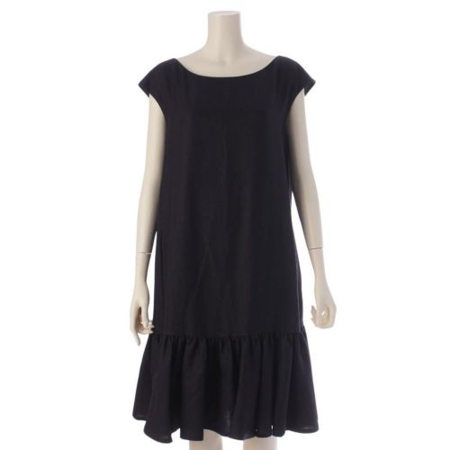 未使用美品FOXEY NEW YORKフォクシーニューヨークベビーブルーワンピ フォクシーニューヨーク DRESS MUSEE 43746 ワンピース 40