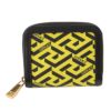 ★未使用★ヴェルサーチ ラ グレカ シグネチャー ラウンドジップ コインケース VERSACE ヴェルサーチ コインケース ラ グレカ シグネチャー