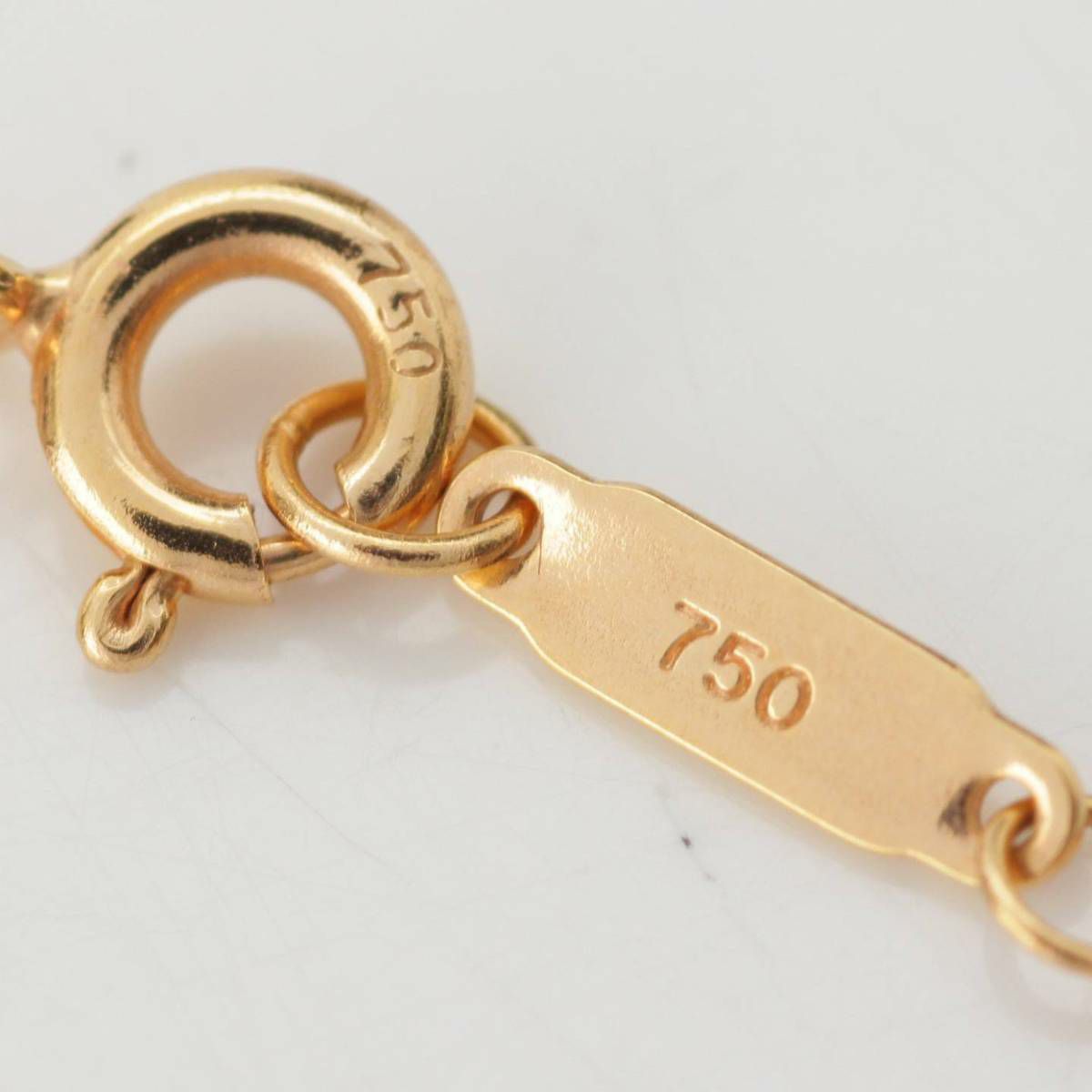 ティファニー Tiffany 1837 サークルラウンド 7Pダイヤモンド 750PG