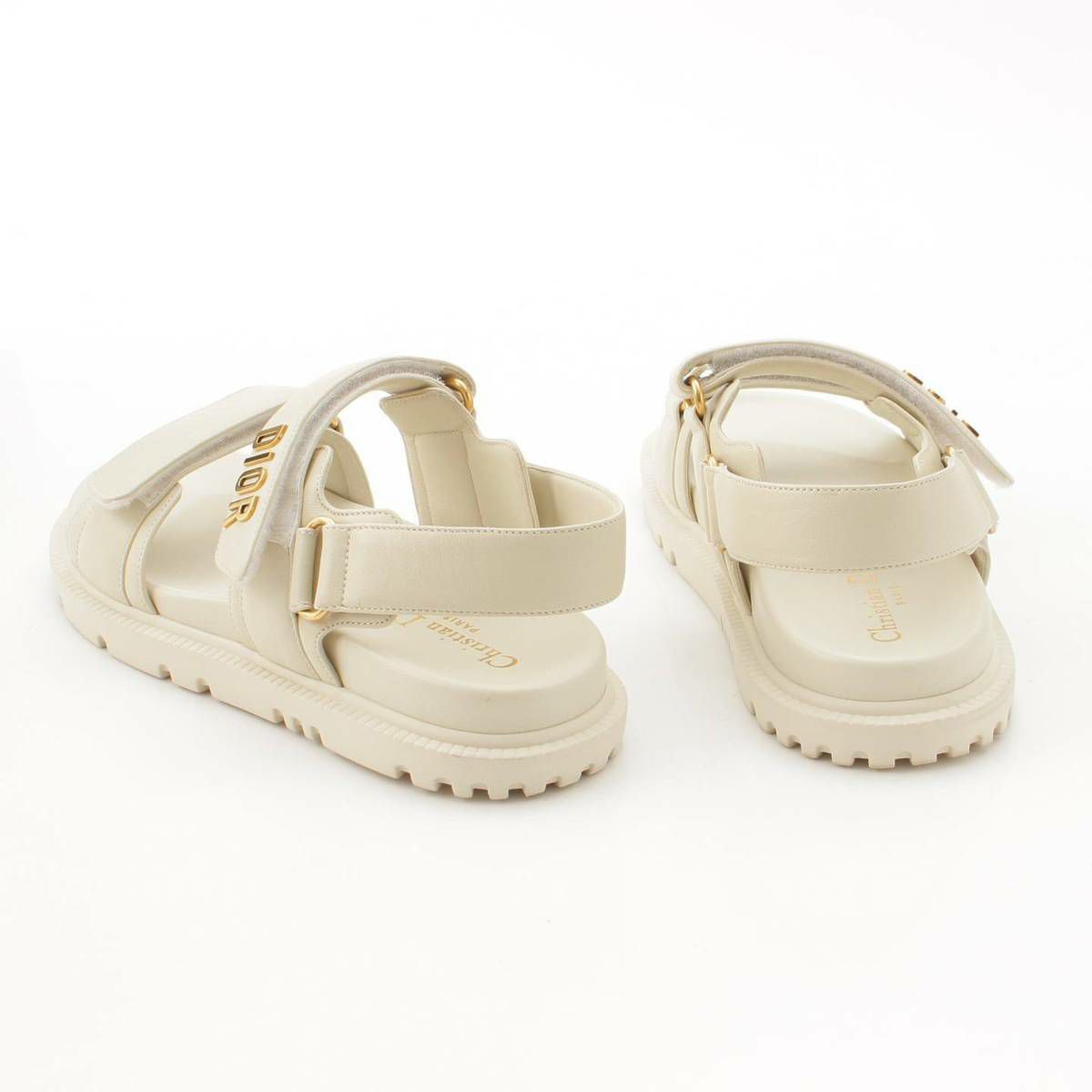 DIOR☆25SS Dioract ロゴ スポーツ サンダル LADIES 美脚が叶う☆厚底ヒール】DIOR 25SS ロゴ サンダル (Dior