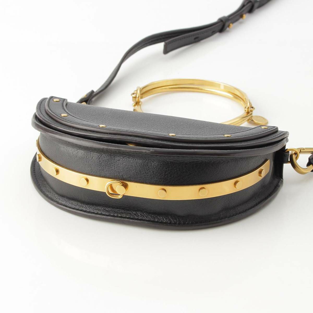 クロエ　ナイル ミノディエール　ブラック　美品 楽天市場】【クロエ】Chloe ナイル ミノディエール レザー 2way
