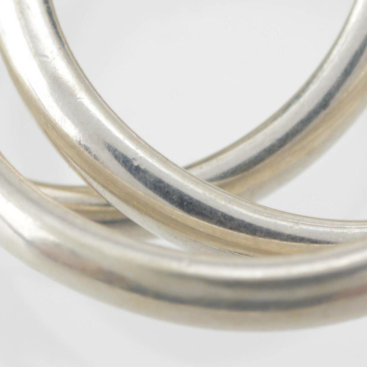 ティファニー Tiffany ヴィンテージ トリニティ 三連 リング 指輪