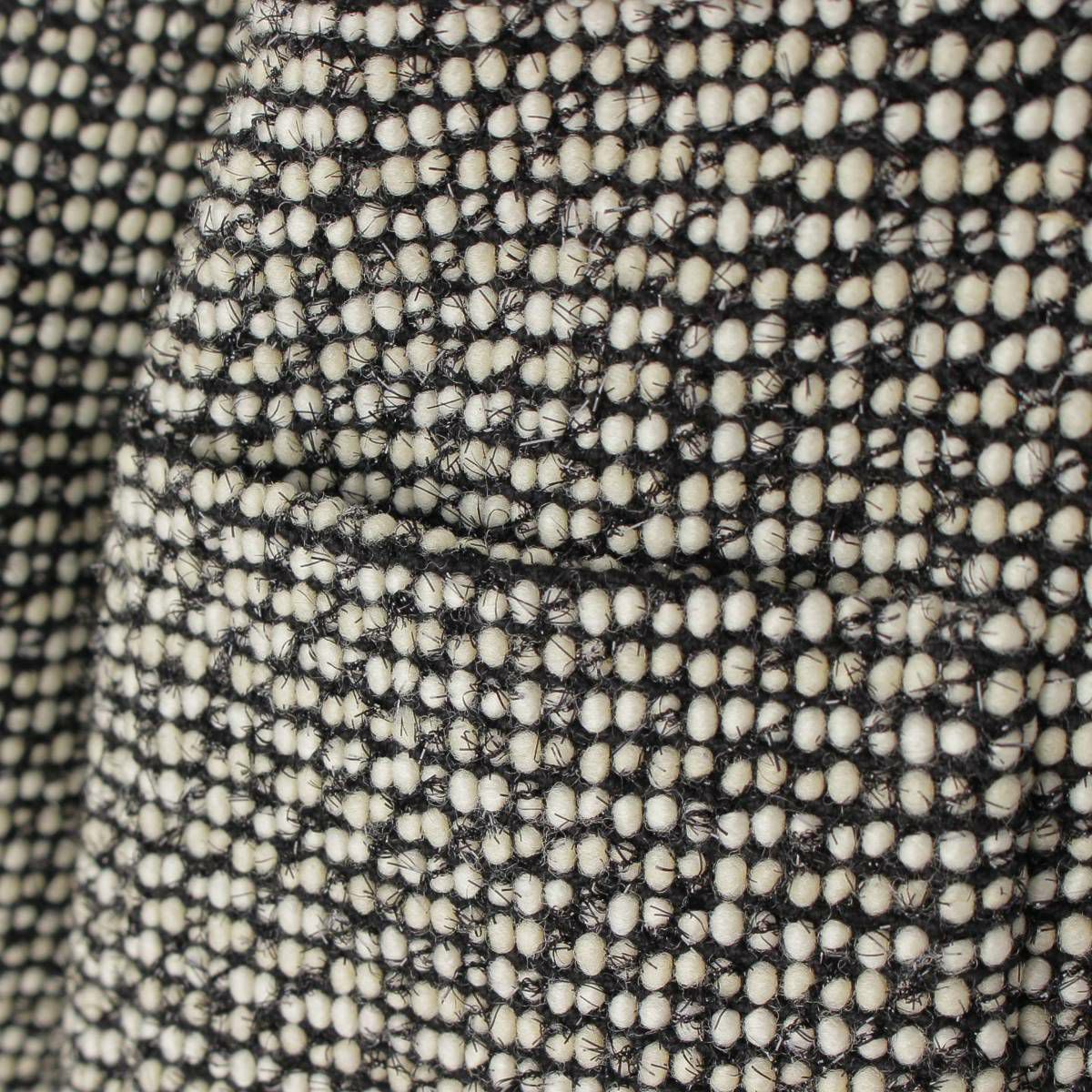 ドゥロワー DRAWER 22年 ノーカラー ツイード ジャケット トップス