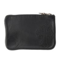 クロムハーツ Chrome Hearts クロスパッチ チェンジパース レザー