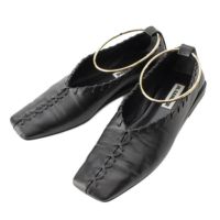 JIL SANDER メタルアンクレット　フラット　バレエシューズ　スクエアトゥ 楽天市場】【ジルサンダー】Jil Sander メタルアンクレット