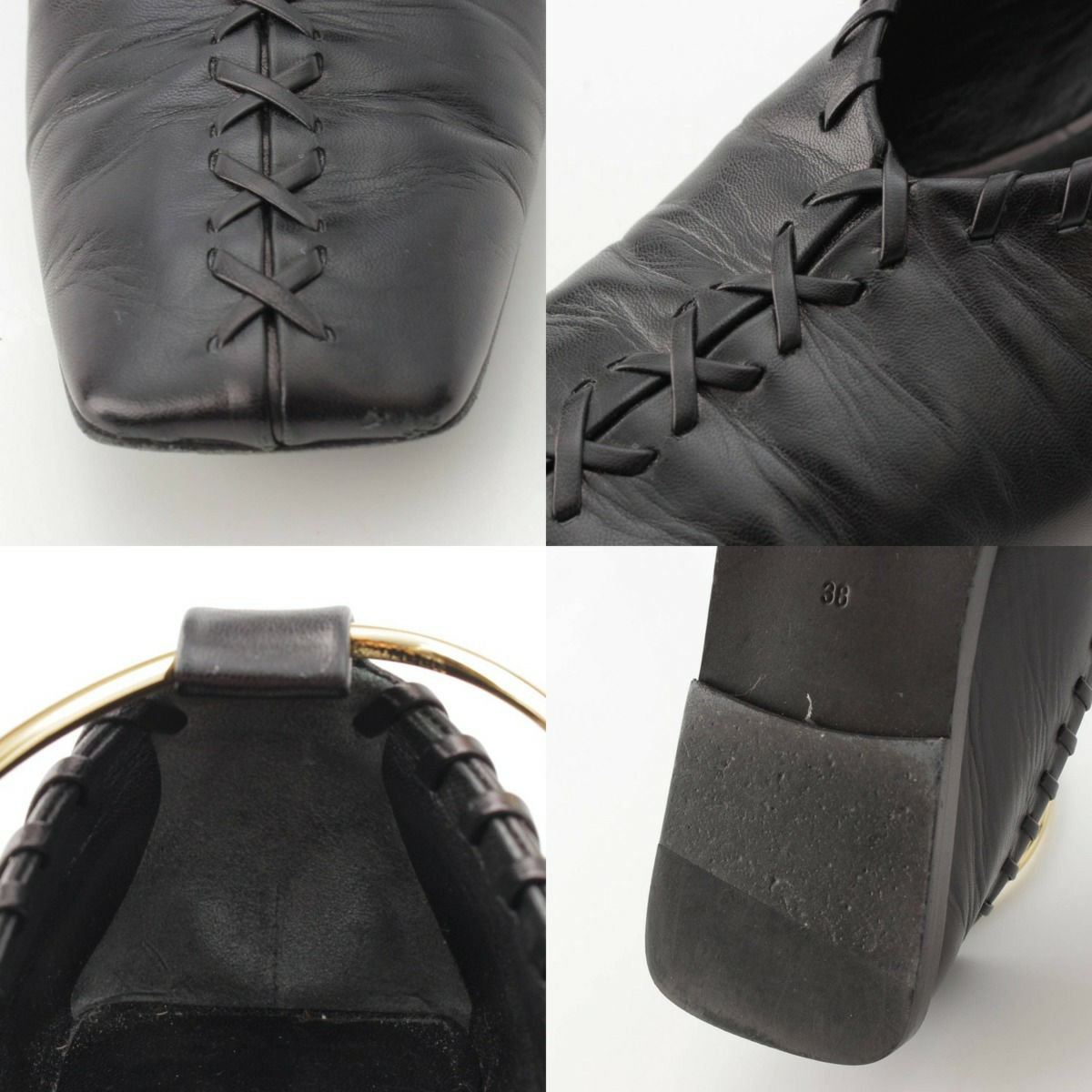 ジルサンダー Jil Sander メタルアンクレット フラット バレエ