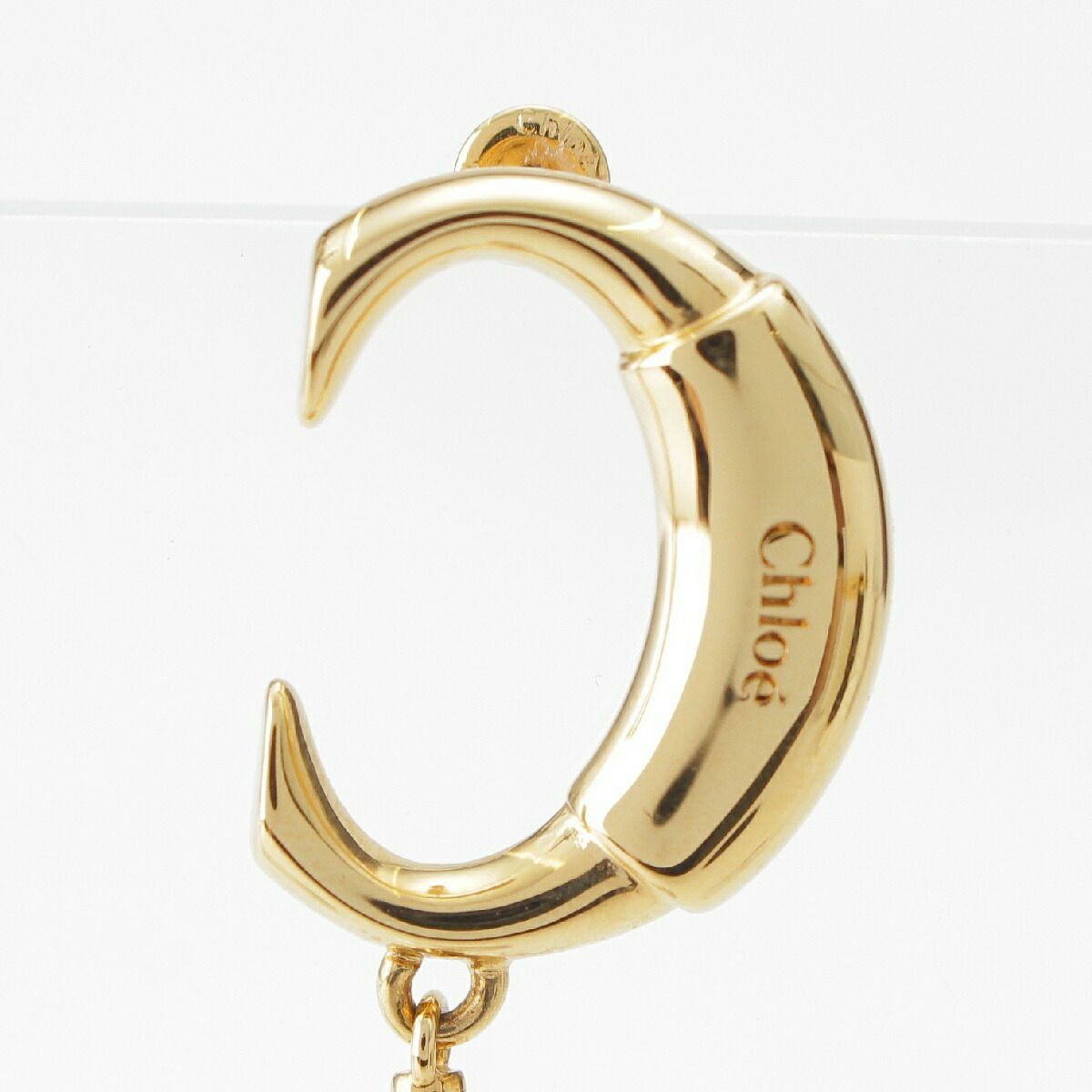 クロエ DARCEY ドロップ パール アシンメトリー ピアス