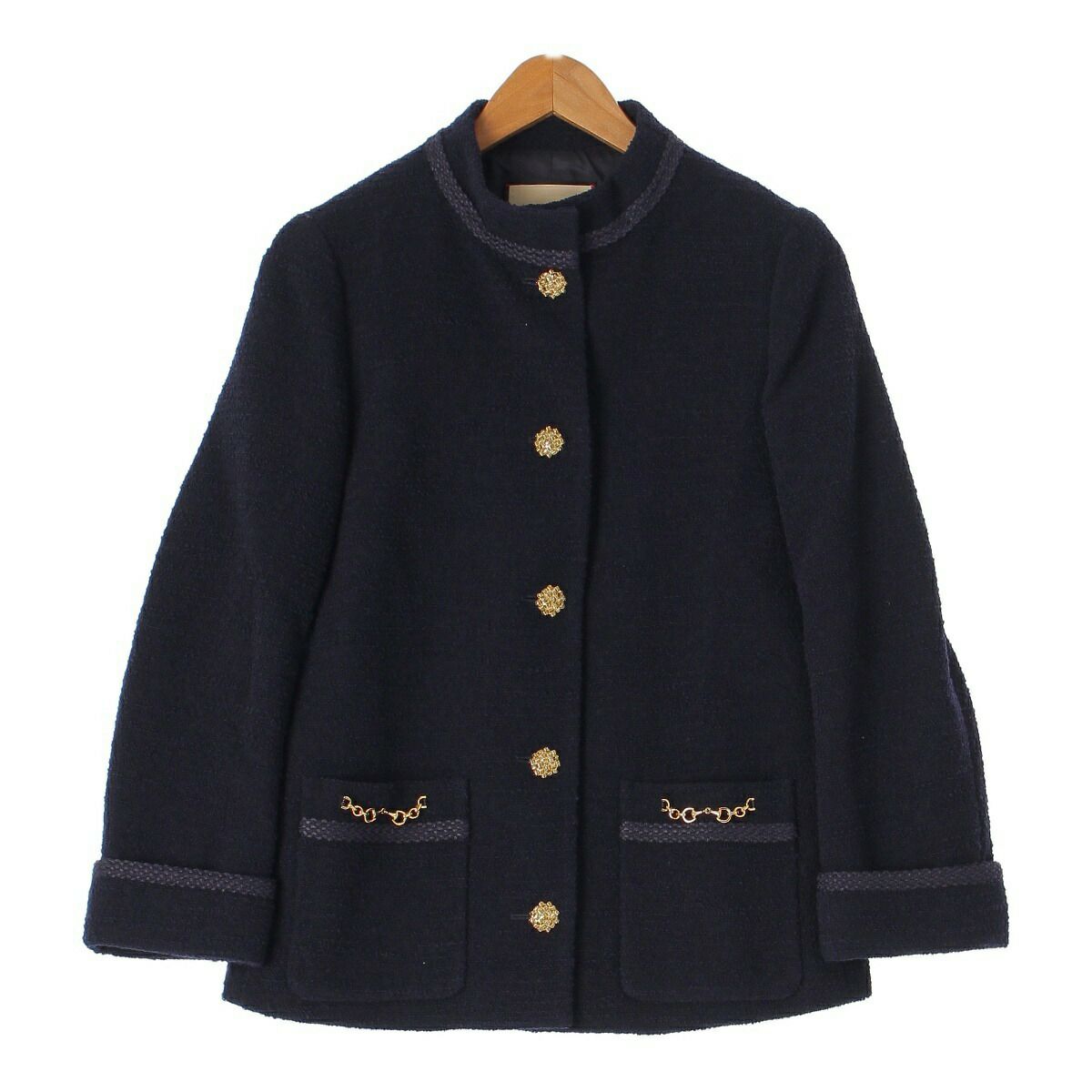 フォクシー(Foxey) Petal Hem ペタルヘム ノースリーブ ニット 
