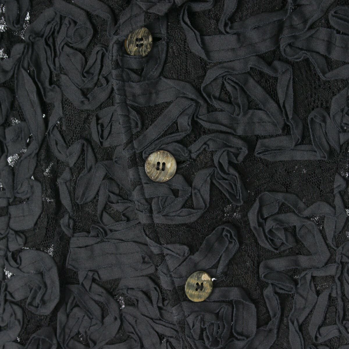 COMME des GARCONS レース ジャケット 90s CommedesGarconsFW1990SheerJack