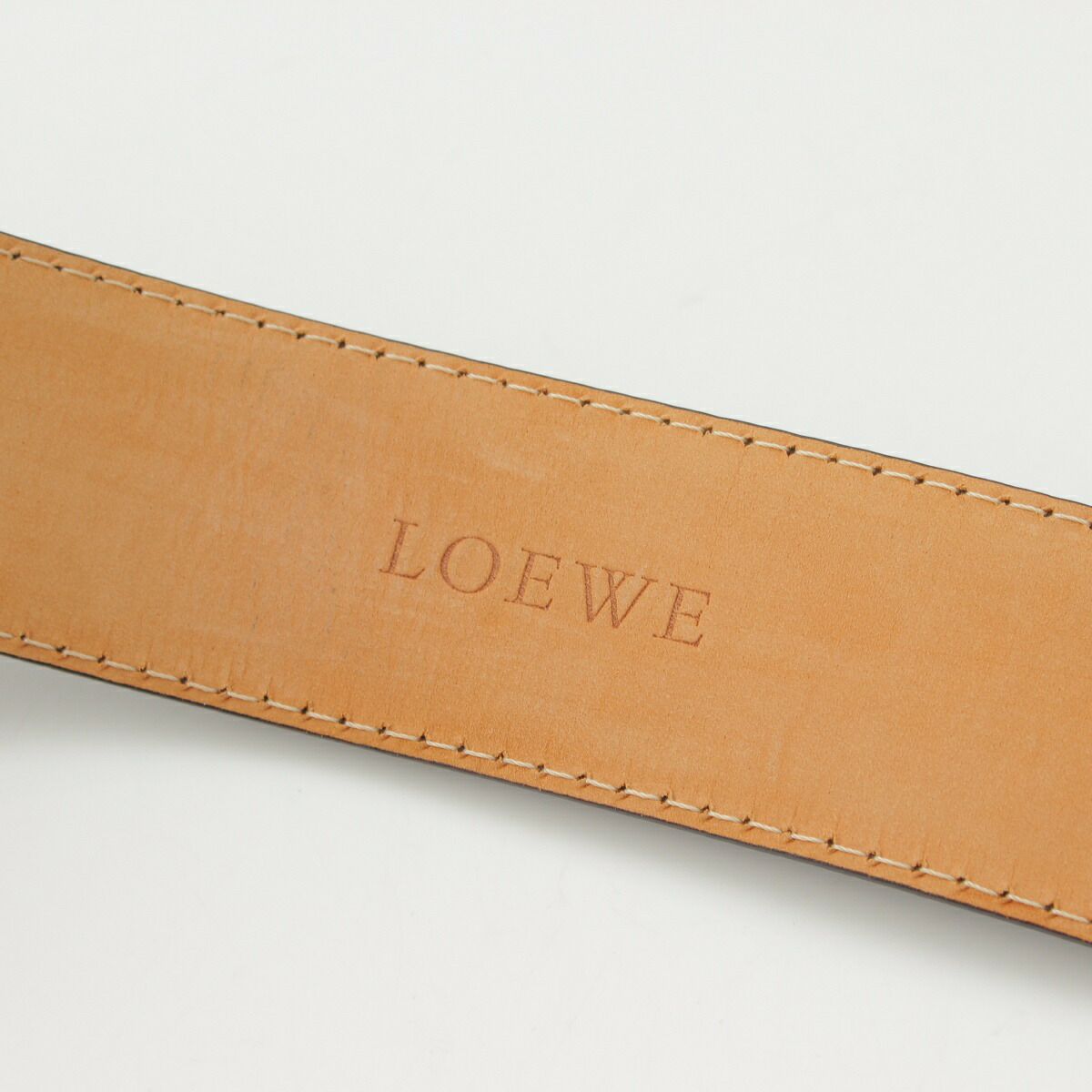 【美品】ロエベ ベルト アナグラム 茶色 レザー シルバー ロゴ刻印 楽天市場】LOEWE ロエベ ベルト ANAGRAM REV 2.8 CM BELT