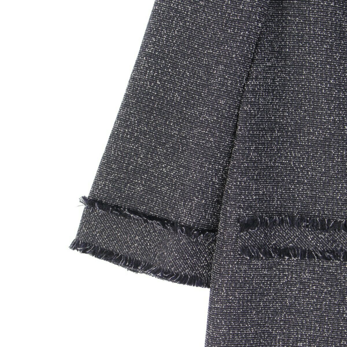 フォクシー 22年 Eclat De Nuit Dress 切り替え ツイードワンピース