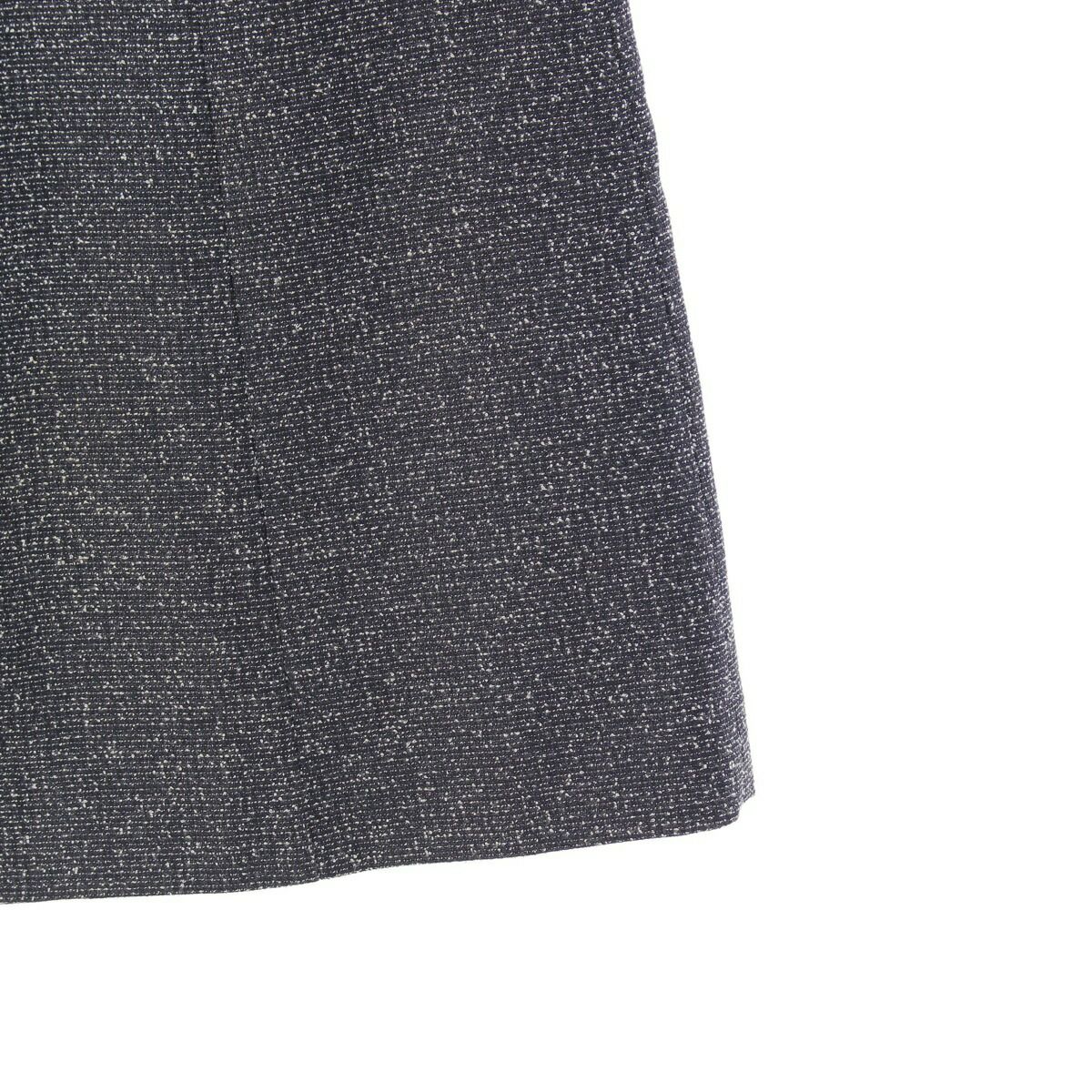 フォクシー 22年 Eclat De Nuit Dress 切り替え ツイードワンピース