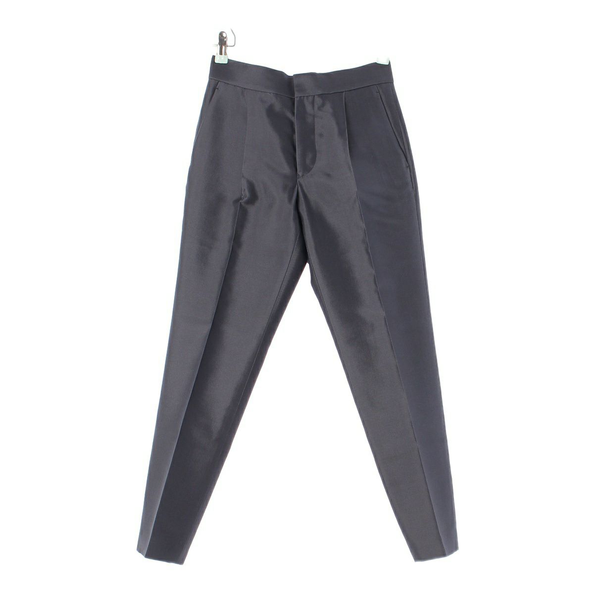 中古】ドゥロワー Drawer スリムパンツ テーパード スラックス ジップ  