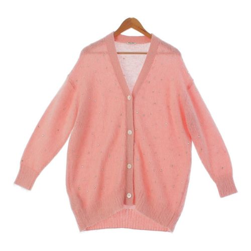 miumiu 2020 ビジュー シルク モヘア ウール ニット - メルカリ
