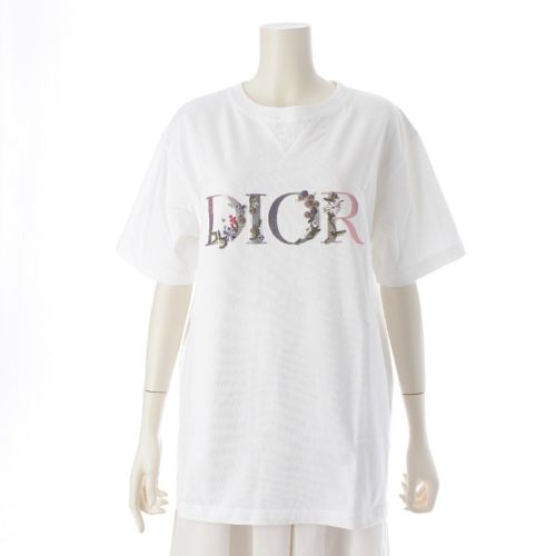 ディオール 21SS Oversized Dior Flowers Tee コットン フラワー