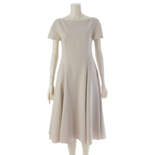 フォクシー 22年 アグネス ドレス ワンピース 42999 ベージュ 38