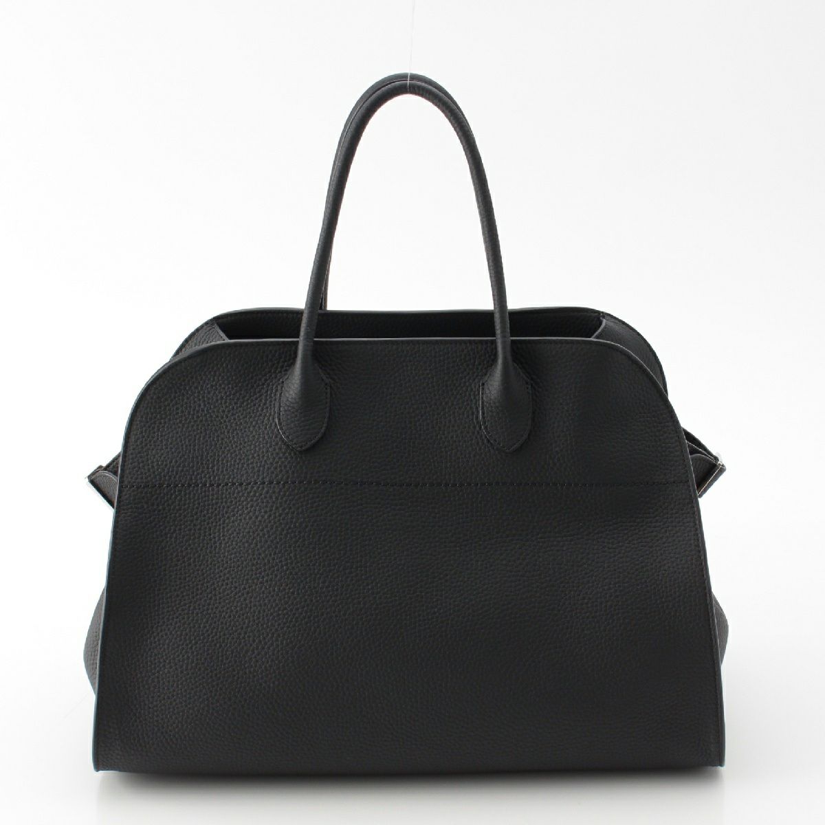 ザロウ レザー ソフトマルゴー 15 ハンドバッグ W1255 L133 ブラック