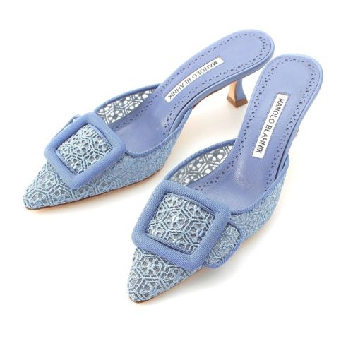 マノロブラニク 39 新品未使用品 バックル付パンプス （Manolo