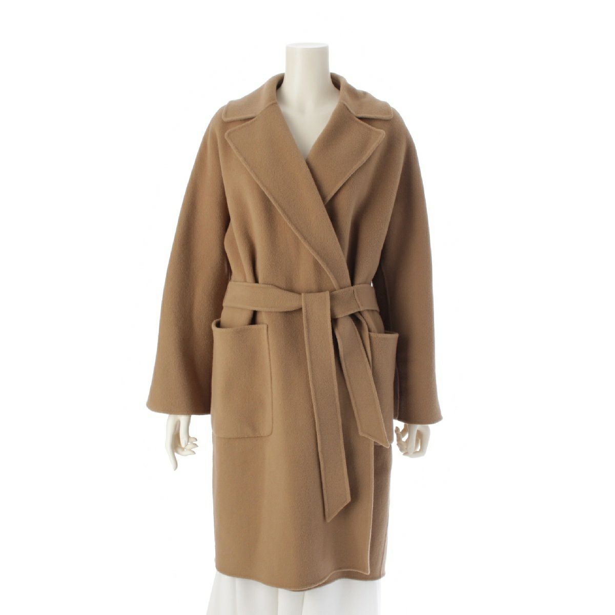 中古】S Max Mara(マックスマーラ) コート すぼまっ 長袖/ウール  