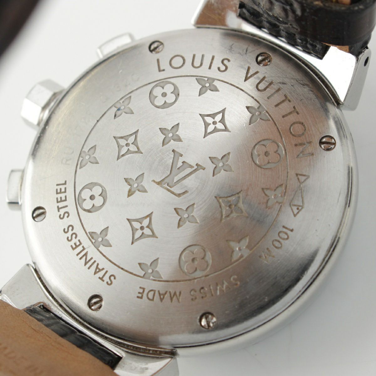 ルイヴィトン タンブール ラブリーカップ クロノグラフ SS シェル文字