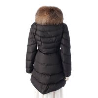 モンクレール MIRIELON ファー付 ダウンコート アウター ブラック 00