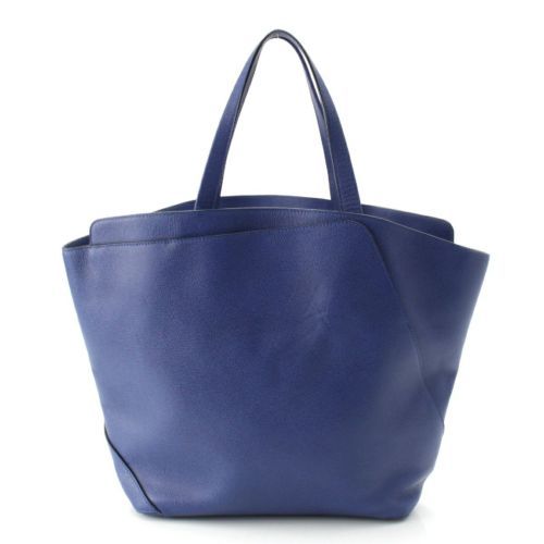 ヴァレクストラ ラップトート WRAP TOTE レザー トートバッグ ブルー