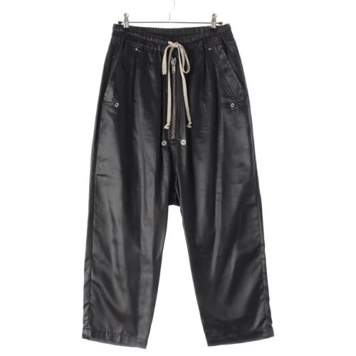 リックオウエンス 20AW BELA CROPPEDPANTS ナイロン ベラクロップド パンツ ボトムス RU20F3363 ブラック 46