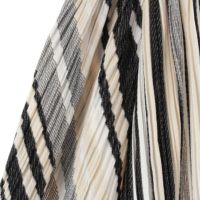 プリーツプリーズ　キュロットスカート プリーツプリーズ イッセイミヤケ コットン混 ストライプ