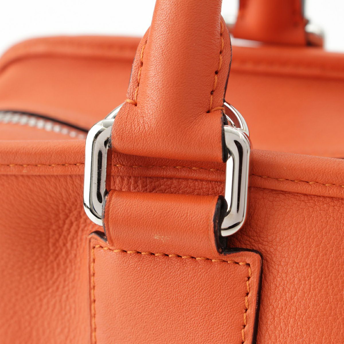 ロエベ アマソナ36 レザー アナグラム 2way ショルダー ハンドバッグ