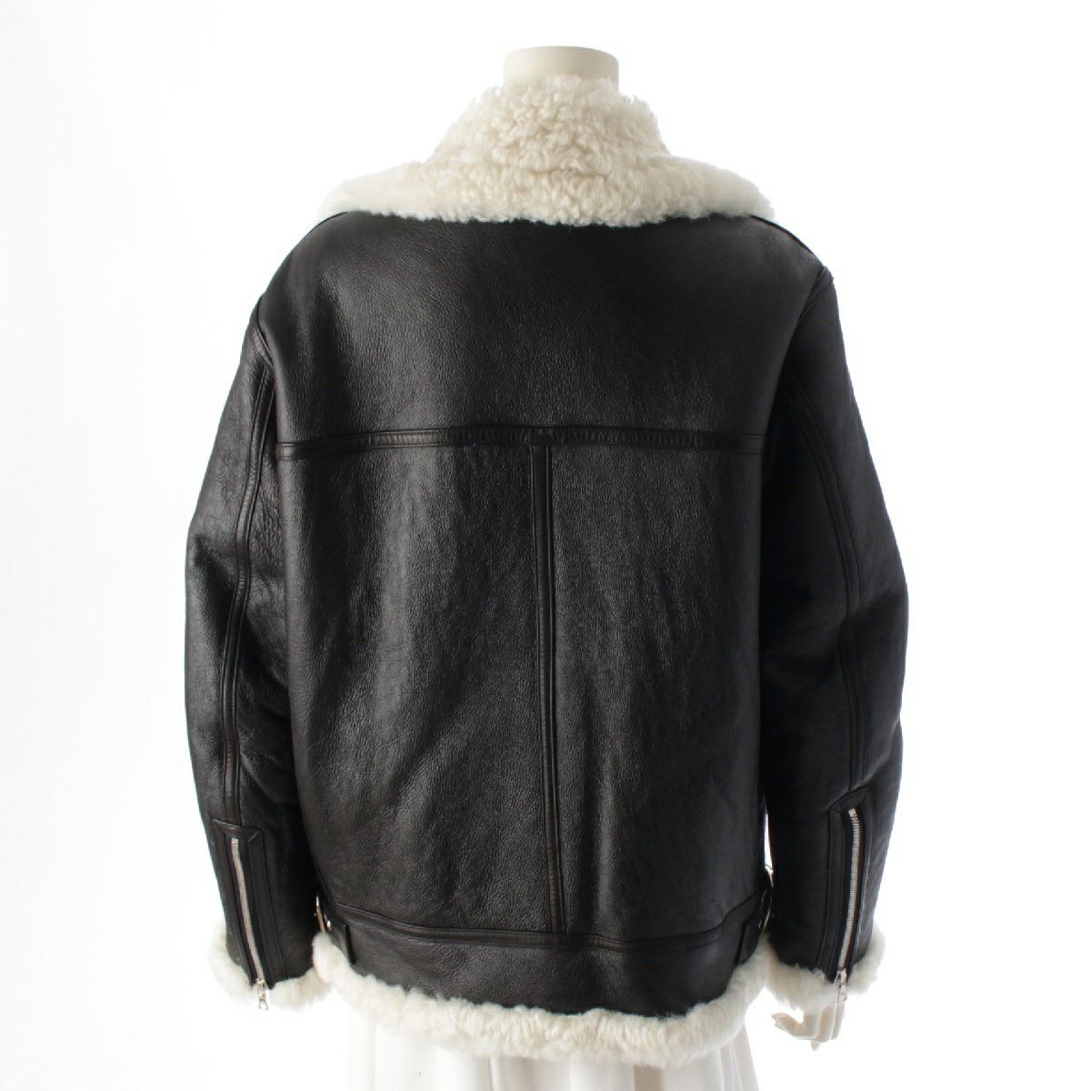 ドゥロワー ムートン レザー 青山店15周年限定 ダブル ライダース