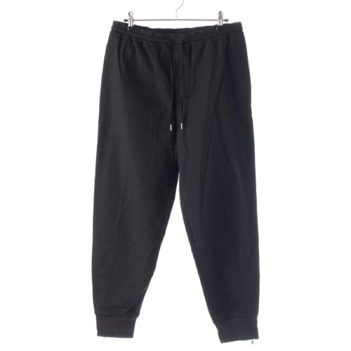 エルメス 24年 コットンツイル ジョガー パンツ ボトムス ブラック 40