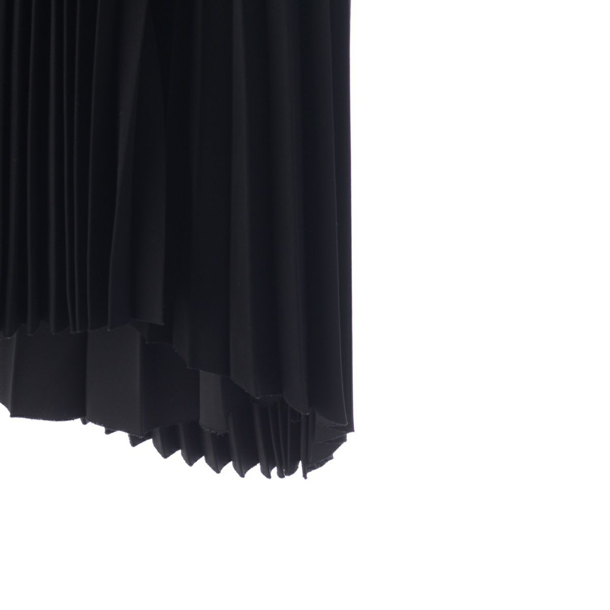 バレンシアガ 20年 ロゴ アシンメトリー プリーツ スカート 529757  