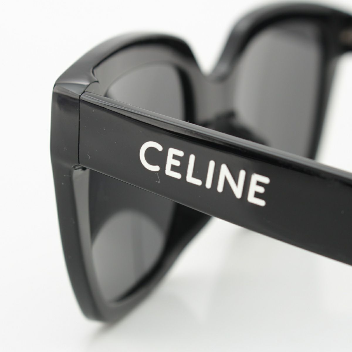 セリーヌ 別売りショルダーケース付 ロゴ スクエア サングラス アイ  