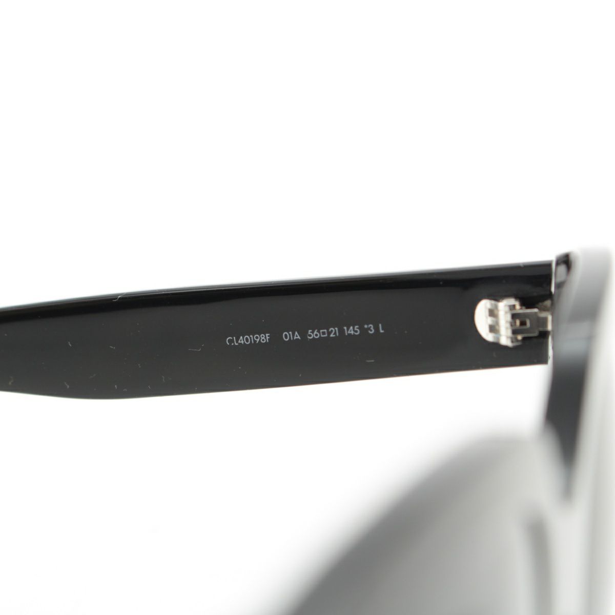 セリーヌ 別売りショルダーケース付 ロゴ スクエア サングラス アイ  