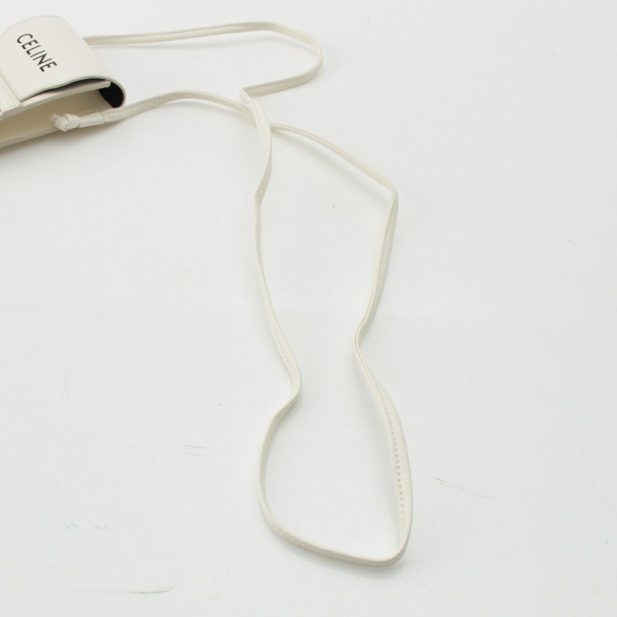 セリーヌ 別売りショルダーケース付 ロゴ スクエア サングラス アイ  