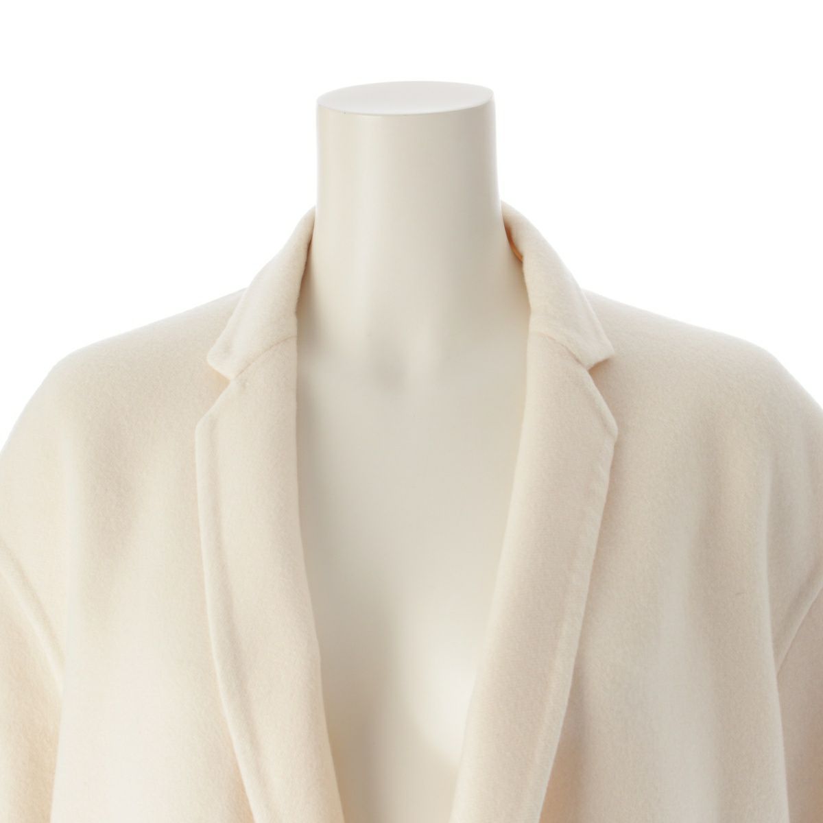 セリーヌ カシミヤ エッグクロンビー ロング ガウン コート アウター 2  