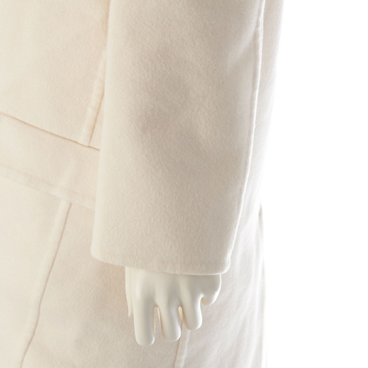 セリーヌ カシミヤ エッグクロンビー ロング ガウン コート アウター 2  